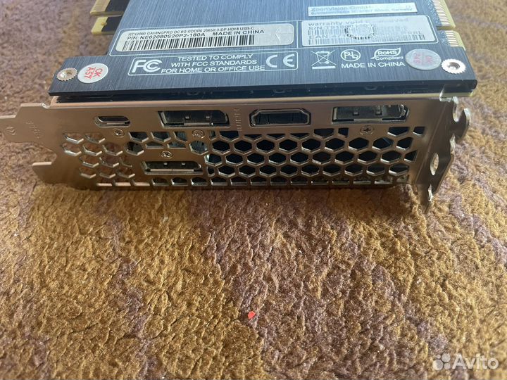 Palit rtx 2080 gamingpro