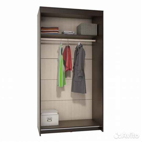 Эва Шкаф-купе шк-016 Венге Дуб Сонома светлый