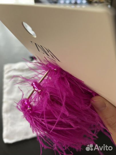 Браслет zara перо