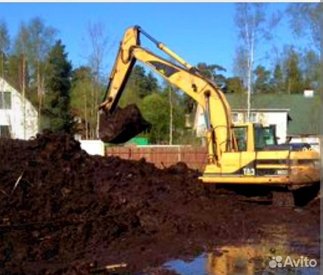 Чернозем.Торф.Чернозем.Песок