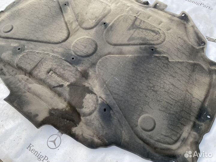 Шумоизоляция капота Mercedes w220 w215