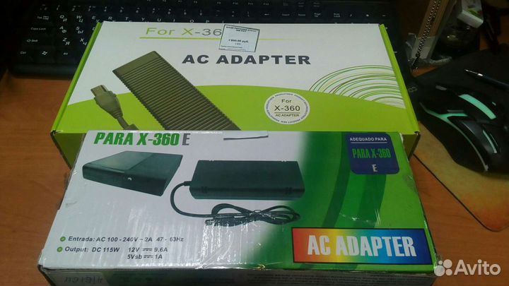 Блок питания xbox 360 fat