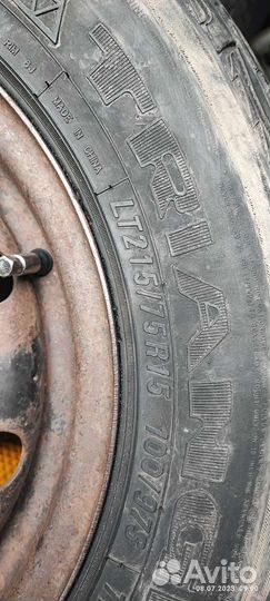 Колеса r15 летние 215х75х15
