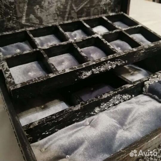 Шкатулка для украшений большая