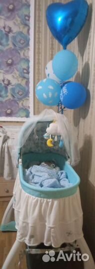 Кроватка-люлька-колыбель-качалка Jetem Dream