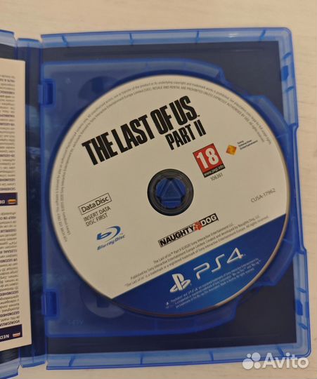 The Last of Us Part 2 PS4 диск