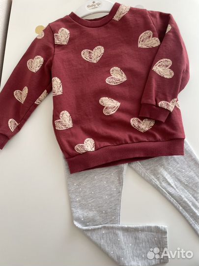 Вещи пакетом на девочку 86 92 zara hm baby go