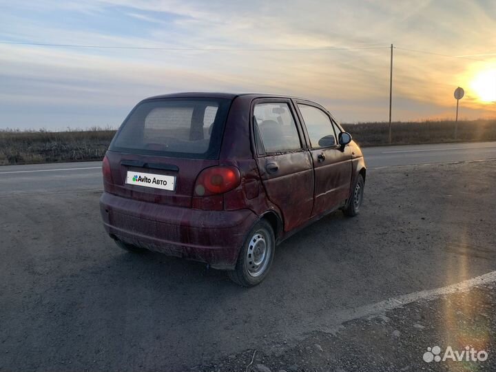 Daewoo Matiz 0.8 МТ, 2005, 184 000 км