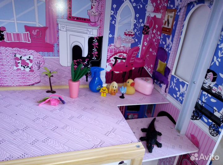 Большой дом Барби+мебель