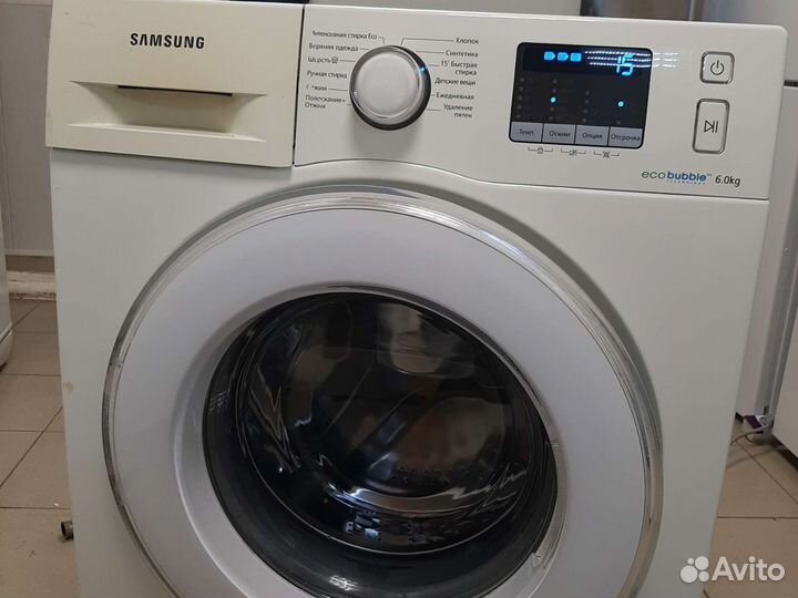Стиральная машина Samsung ecobubble 6kg
