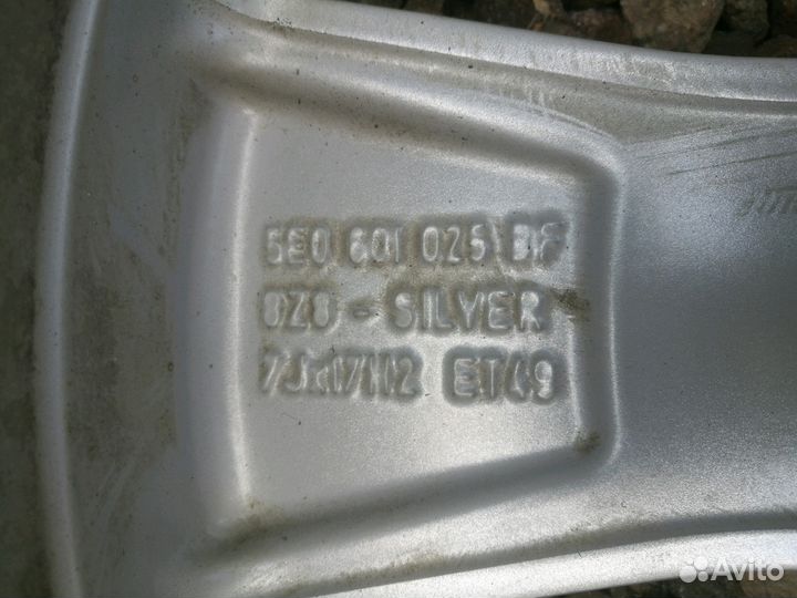 Диски R 17 Skoda