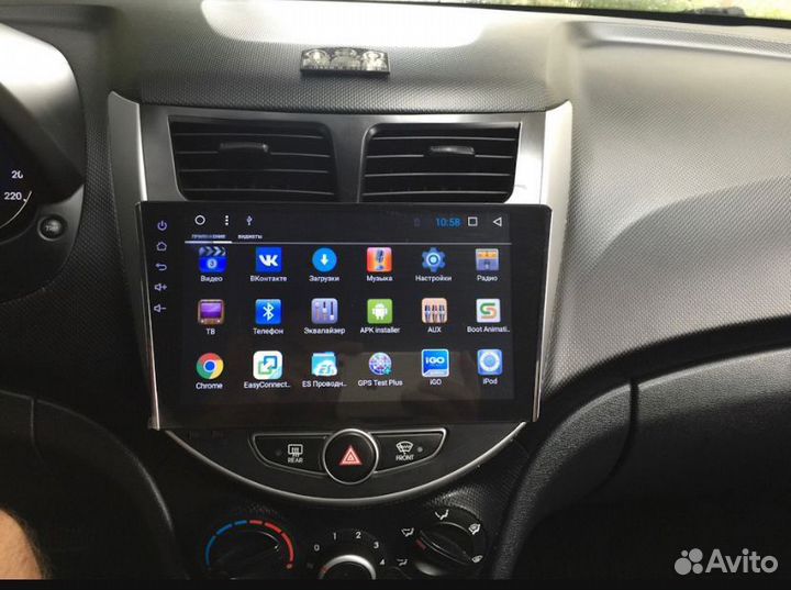 Магнитола Hyundai Solaris