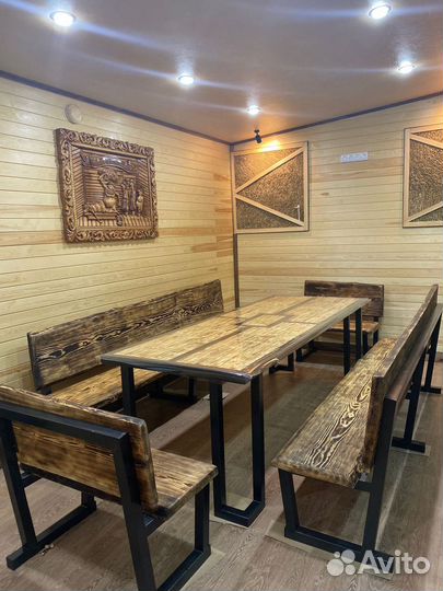 Баня на дровах с бассейном