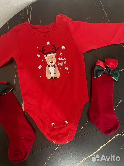 Боди новогоднее 68