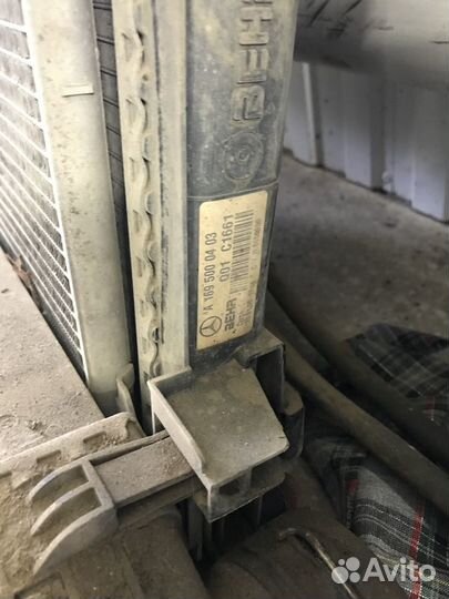 Радиаторы на Mercedes-Benz B-Class W245