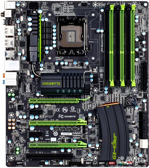 1366 дико-гусиная gigabyte G1 guerilla+i7-980