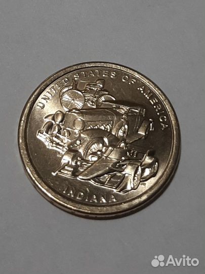 Монета США 1 доллар 2023 год