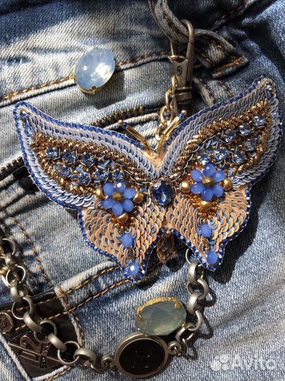 Брошь бабочка