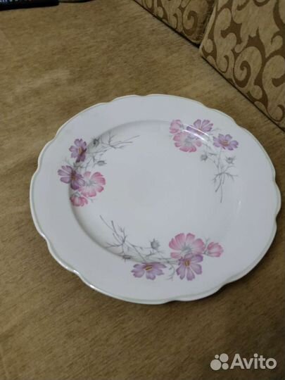 Блюдо большое фарфор Дулево