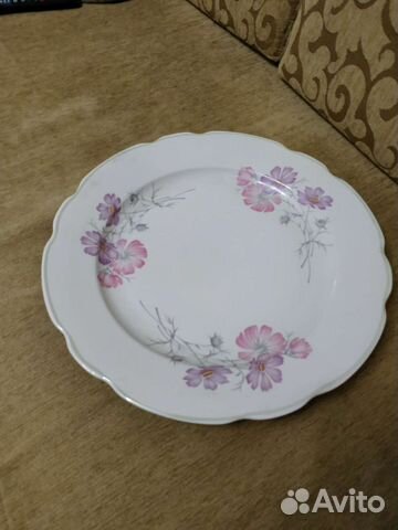 Блюдо большое фарфор Дулево