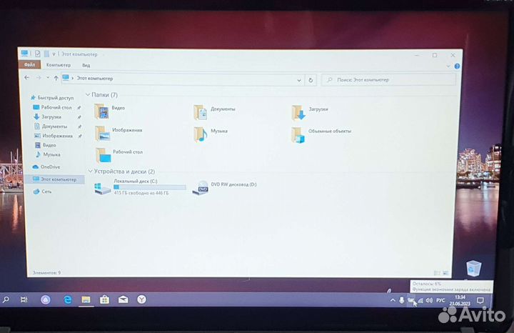 Игровой HP pavilion dv6 (i7)