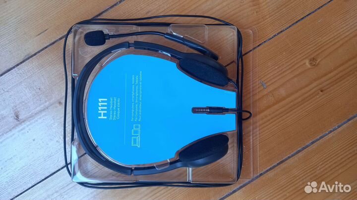 Наушники с микрофоном для ноутбука