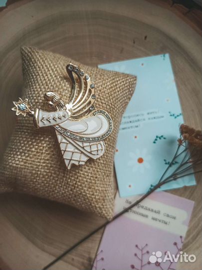 Брошь Ангел