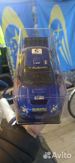 Subaru wrx sti Autoart 1:18 ралли