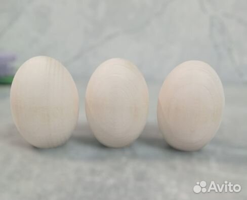 Яйцо деревянное с подставкой заготовка