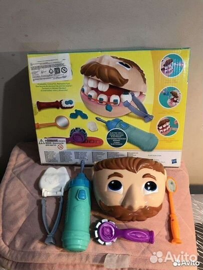 Детская игра play doh зубастик