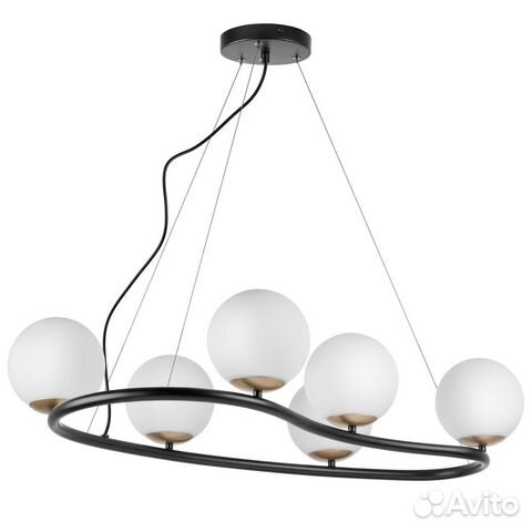 Люстра подвесная металл и стекло в спальню