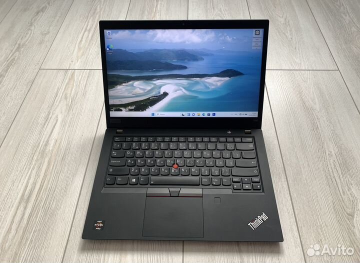 Ноутбук Lenovo Thinkpad T495 отличный