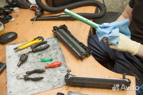 Заправка картриджей с выездом на месте рем.принтер