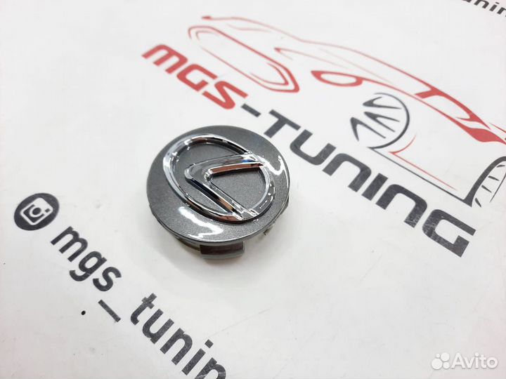Колпачок в ступицу темно-серый Lexus 1 шт