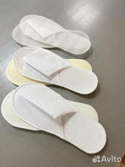 Тапочки одноразовые махровые