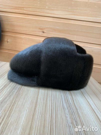 Меховая мужская кепка из нерпы
