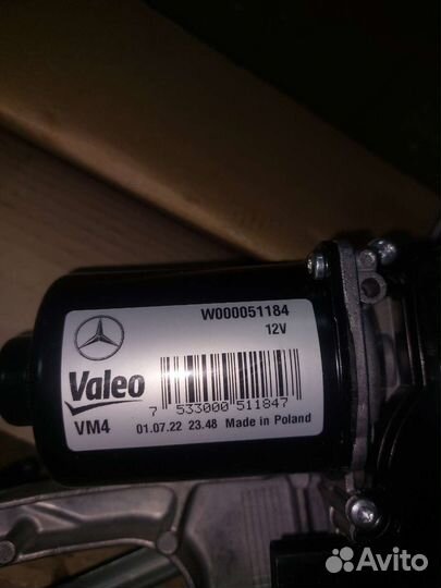 Мотор стеклоочистителя mercedes