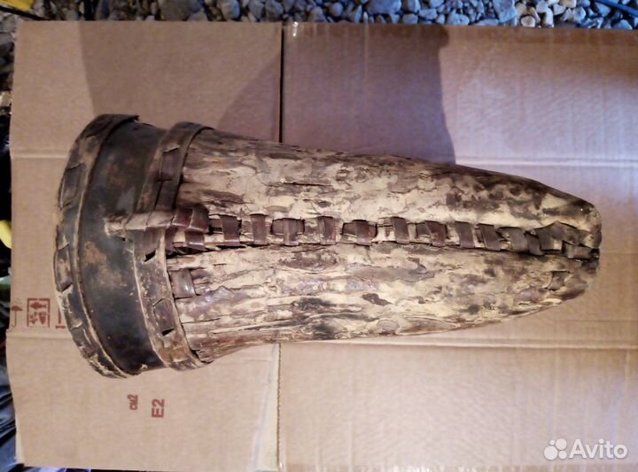 Короб из бересты.Старинный