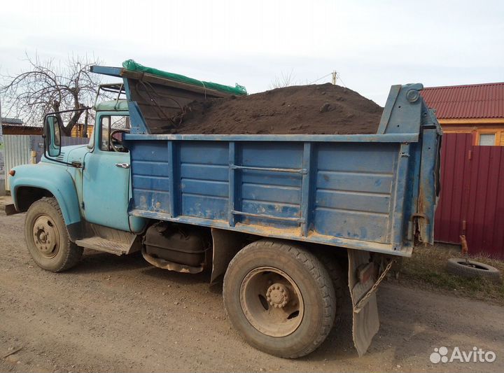 Чернозём, песок, перегной, грунт, торф