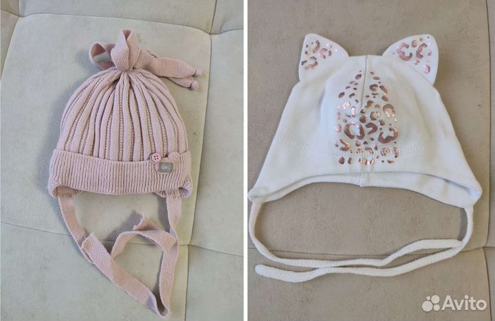Шапочка для девочки 42-44