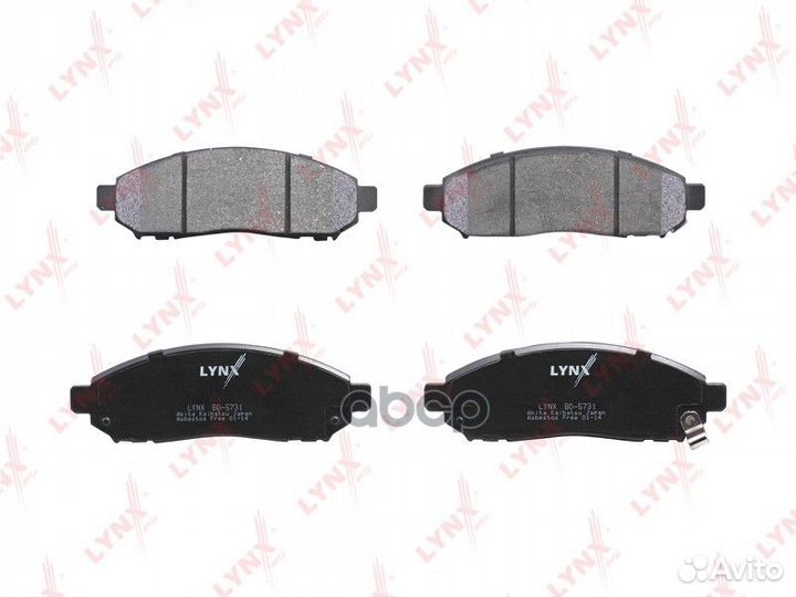 BD-5731 колодки диасковые передн. Nissan Muran