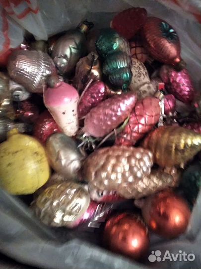 Елочные игрушки СССР