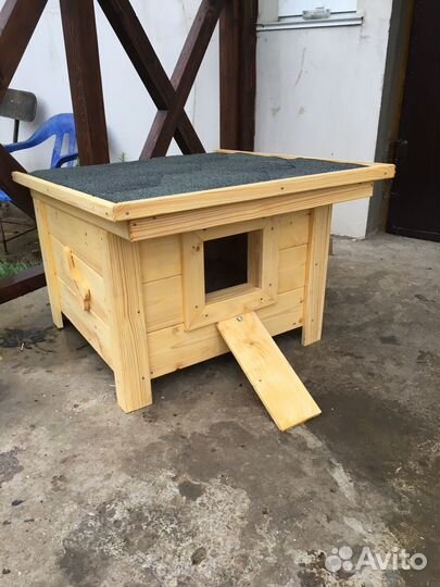 Домик для кошки уличный