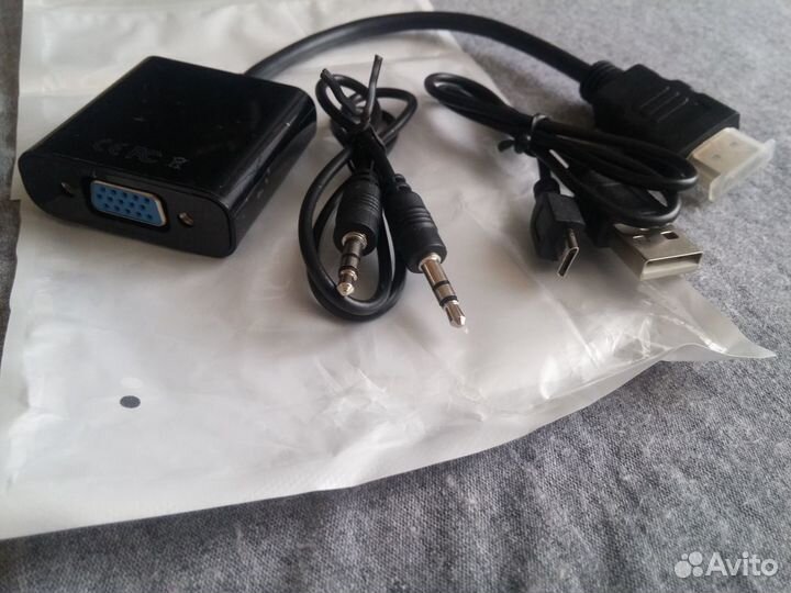Адаптер hdmi в разьем VGA. hdtv, Full HD, 2K, 4K