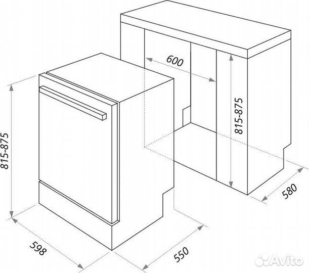 Посудомоечная машина Maunfeld MLP-12IM
