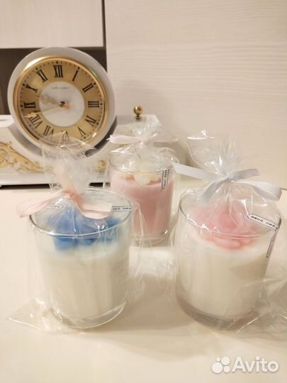 Ароматическая свеча ручной работы 250 мл