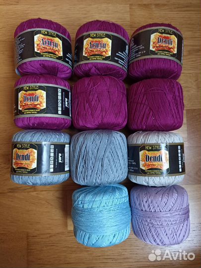 Пряжа Alpina Nako Денди Ирис Снежинка