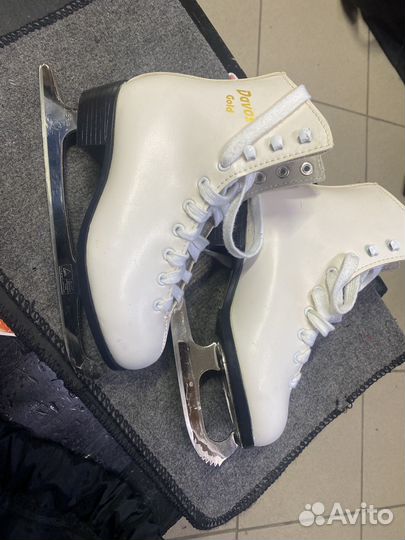 Коньки граф давос голд 33р