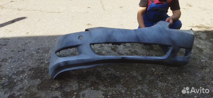 Передний бампер на Мазду 3 1 bk седан