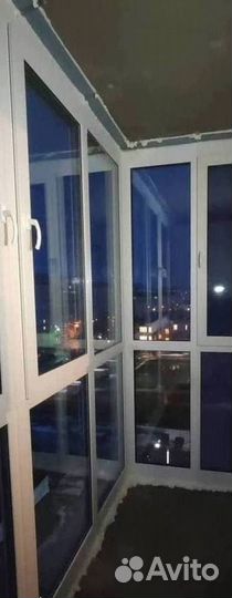 Остекление балкона